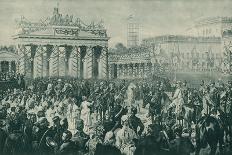 Celebrations for Prussia's Victory in the Franco-Prussian War, Berlin, 16 June 1871-Wilhelm Camphausen-Giclee Print