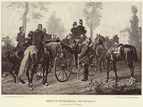 Emperor Napoleon Escorted to King William by Prince Bismarck-Wilhelm Camphausen-Giclee Print