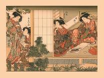 The Cherry Blossoms of Mikawa, 19th Century-Wilhelm Greve-Giclee Print