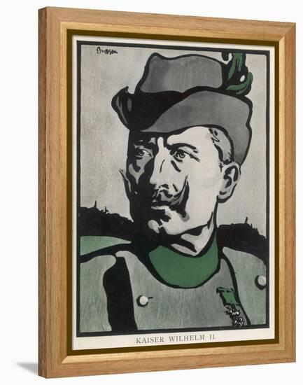 Wilhelm II 1907-Joseph Simpson-Framed Stretched Canvas