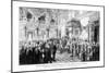 Wilhelm II and the Ministers at the Opening of the Reichstag (25 June 188), 1900-null-Mounted Giclee Print