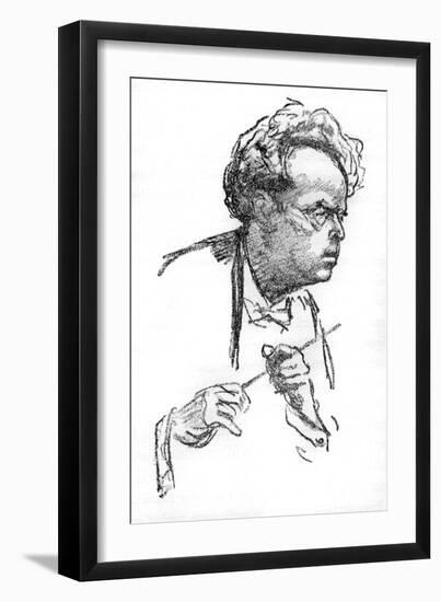 Wilhelm Mengelberg, 1871-1951-Emil Orlik-Framed Giclee Print