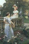 In the Garden-Wilhelm Menzler-Framed Premier Image Canvas