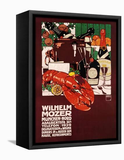 Wilhelm Mozer Poster-Ludwig Hohlwein-Framed Premier Image Canvas