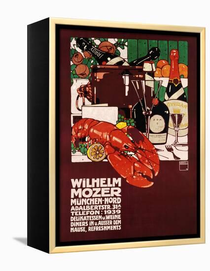 Wilhelm Mozer Poster-Ludwig Hohlwein-Framed Premier Image Canvas