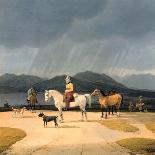 Riders at the Tegernsee, 1832-Wilhelm Ritter von Kobell-Framed Giclee Print