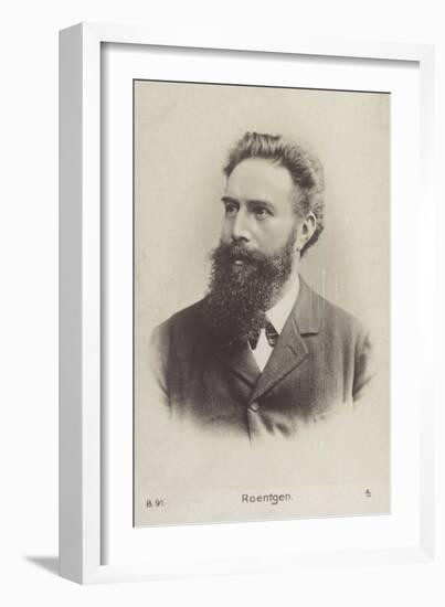 Wilhelm Roentgen (1845-1923), German Physicist-null-Framed Photographic Print