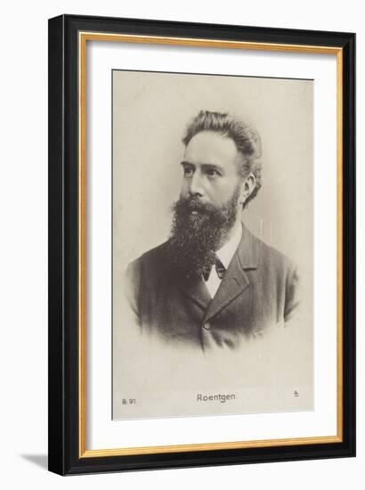 Wilhelm Roentgen (1845-1923), German Physicist-null-Framed Photographic Print