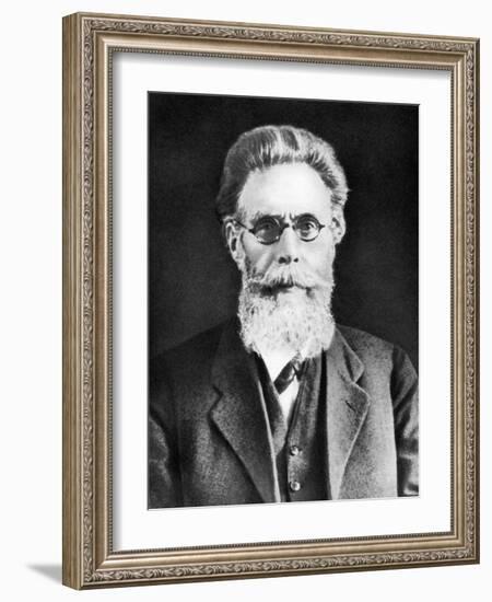 Wilhelm Roentgen, German Physicist-Science Photo Library-Framed Photographic Print