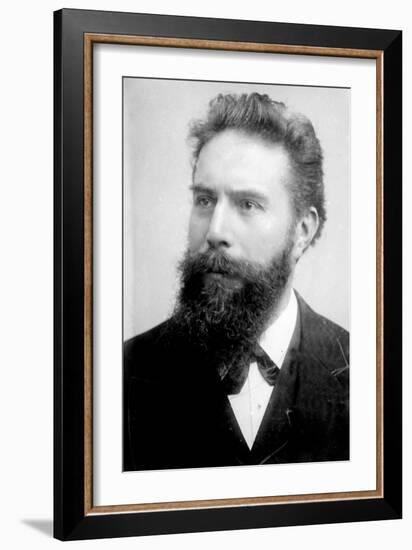 Wilhelm Roentgen, German Physicist-Science Source-Framed Giclee Print