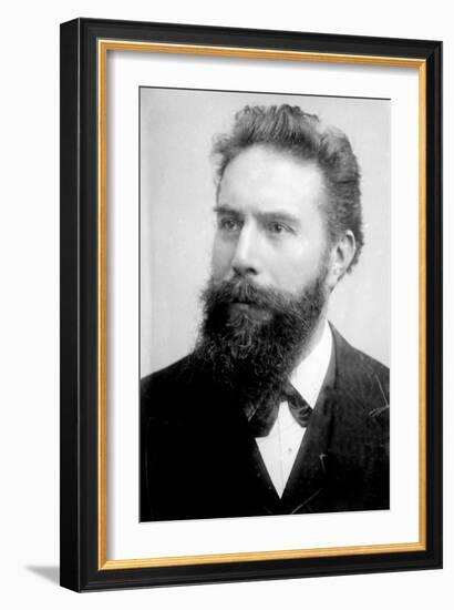 Wilhelm Roentgen, German Physicist-Science Source-Framed Giclee Print