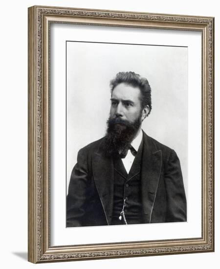 Wilhelm Rontgen-German photographer-Framed Giclee Print