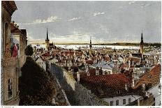 View of Reval, Ca 1855-Wilhelm Siegfried Stavenhagen-Framed Premier Image Canvas