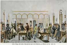 Liebig in His Laboratory-Wilhelm Trautschold-Mounted Art Print