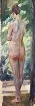 Standing Nude-Wilhelm Trubner-Premium Giclee Print