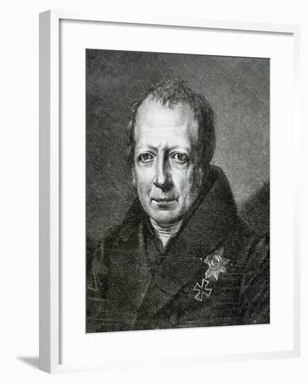 Wilhelm Von Humboldt (1767 1835)-null-Framed Giclee Print