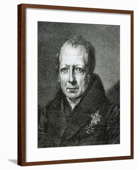 Wilhelm Von Humboldt (1767 1835)-null-Framed Giclee Print