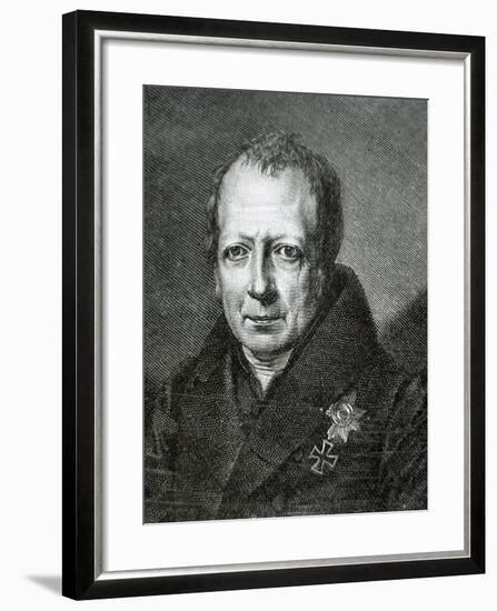 Wilhelm Von Humboldt (1767 1835)-null-Framed Giclee Print