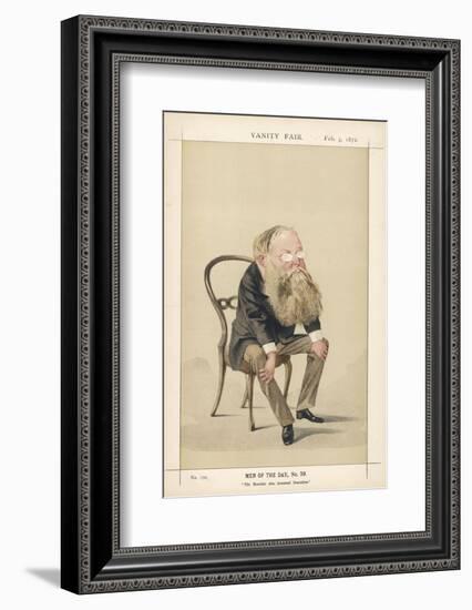 Wilkie Collins English Novelist-null-Framed Photographic Print