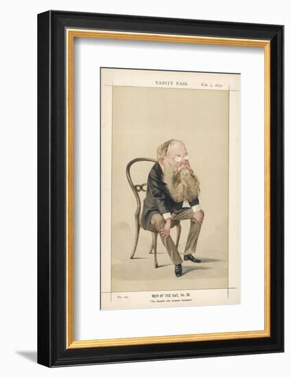 Wilkie Collins English Novelist-null-Framed Photographic Print