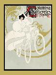 Columbia Bicycles. Pope Manufacturing Co Hartford, Conn. 1895-Will Bradley-Art Print