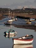 England, Norfolk, Morston Quay; Rowing Boats and Sailing Dinghies at Low Tide-Will Gray-Photographic Print