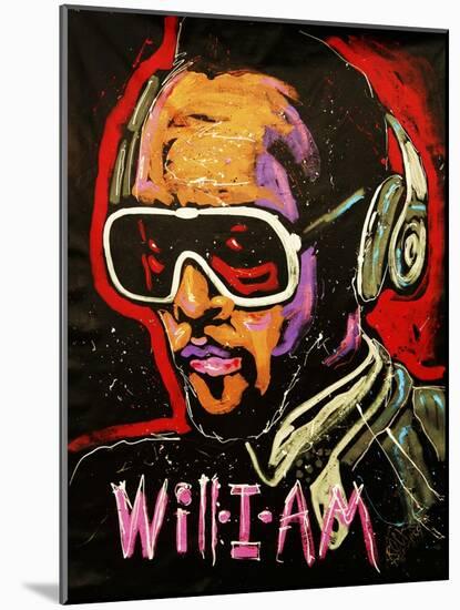 Will I Am-Rock Demarco-Mounted Giclee Print