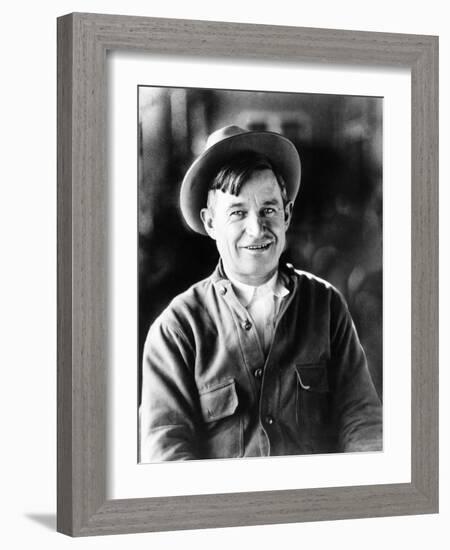 Will Rogers, ca. Early 1930s-null-Framed Photo