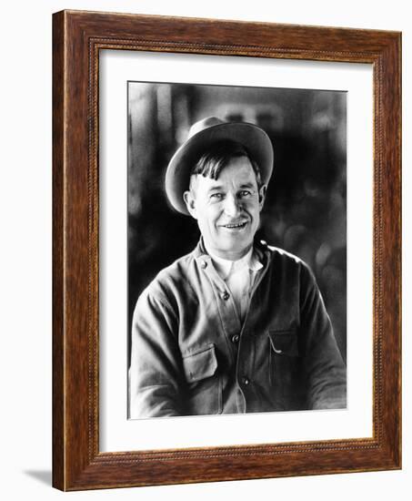 Will Rogers, ca. Early 1930s-null-Framed Photo