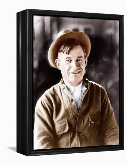 Will Rogers, ca. early 1930s-null-Framed Stretched Canvas