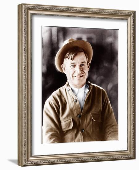 Will Rogers, ca. early 1930s-null-Framed Photo