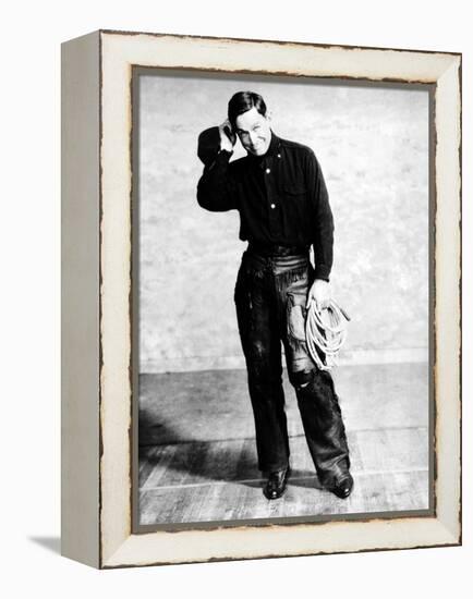 Will Rogers, Early Portrait-null-Framed Stretched Canvas