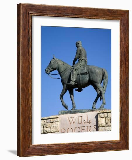 Will Rogers Memorial Museum, Historic Route 66, Claremore City, Oklahoma, USA-Richard Cummins-Framed Photographic Print