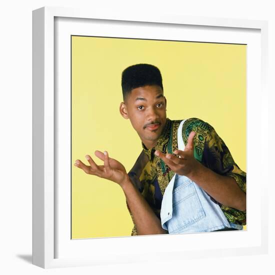 WILL SMITH. "THE FRESH PRINCE OF BEL-AIR" [1990], directed by ALFONSO RIBEIRO.-null-Framed Photographic Print