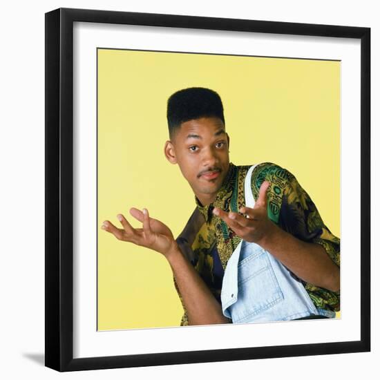 WILL SMITH. "THE FRESH PRINCE OF BEL-AIR" [1990], directed by ALFONSO RIBEIRO.-null-Framed Premium Photographic Print