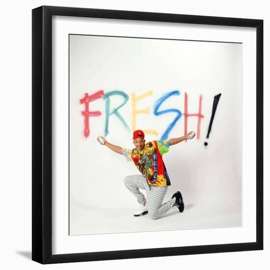 WILL SMITH. "THE FRESH PRINCE OF BEL-AIR" [1990], directed by ALFONSO RIBEIRO.-null-Framed Premium Photographic Print