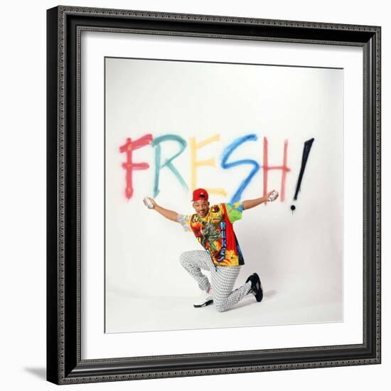 WILL SMITH. "THE FRESH PRINCE OF BEL-AIR" [1990], directed by ALFONSO RIBEIRO.-null-Framed Premium Photographic Print