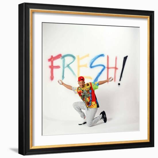 WILL SMITH. "THE FRESH PRINCE OF BEL-AIR" [1990], directed by ALFONSO RIBEIRO.-null-Framed Premium Photographic Print