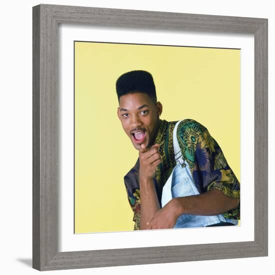 WILL SMITH. "THE FRESH PRINCE OF BEL-AIR" [1990], directed by ALFONSO RIBEIRO.-null-Framed Premium Photographic Print