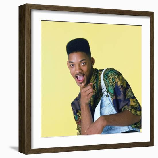 WILL SMITH. "THE FRESH PRINCE OF BEL-AIR" [1990], directed by ALFONSO RIBEIRO.-null-Framed Premium Photographic Print