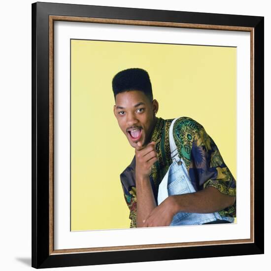 WILL SMITH. "THE FRESH PRINCE OF BEL-AIR" [1990], directed by ALFONSO RIBEIRO.-null-Framed Premium Photographic Print