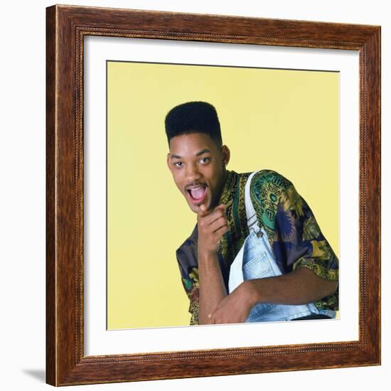 WILL SMITH. "THE FRESH PRINCE OF BEL-AIR" [1990], directed by ALFONSO RIBEIRO.-null-Framed Photographic Print