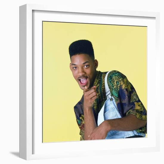 WILL SMITH. "THE FRESH PRINCE OF BEL-AIR" [1990], directed by ALFONSO RIBEIRO.-null-Framed Photographic Print