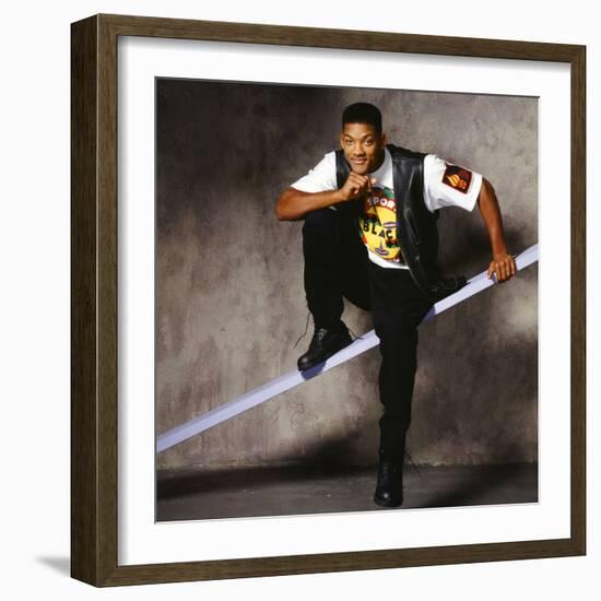 WILL SMITH. "THE FRESH PRINCE OF BEL-AIR" [1990], directed by ALFONSO RIBEIRO.-null-Framed Premium Photographic Print