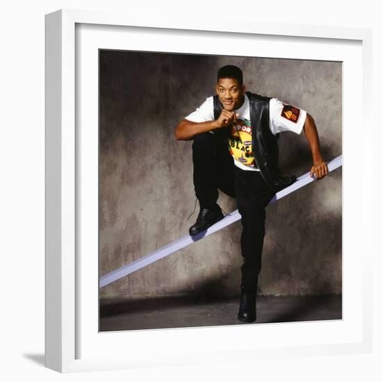 WILL SMITH. "THE FRESH PRINCE OF BEL-AIR" [1990], directed by ALFONSO RIBEIRO.-null-Framed Premium Photographic Print