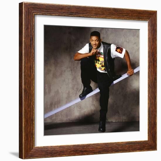 WILL SMITH. "THE FRESH PRINCE OF BEL-AIR" [1990], directed by ALFONSO RIBEIRO.-null-Framed Photographic Print