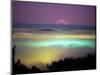 Willamette River Valley in a Fog Cover, Portland, Oregon, USA-Janis Miglavs-Mounted Photographic Print