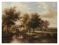 Riviere et Village-Willard-Art Print