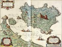 Map of Germany, C.1644-1645-Willem And Joan Blaeu-Framed Premier Image Canvas