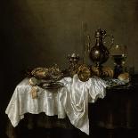 Breakfast Table with Blackberry Pie, 1631-Willem Claesz Heda-Framed Giclee Print